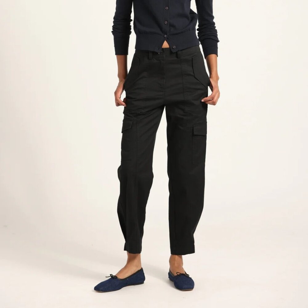 10 Crosby Derek Lam Elian Utility Pants in Black Size 4